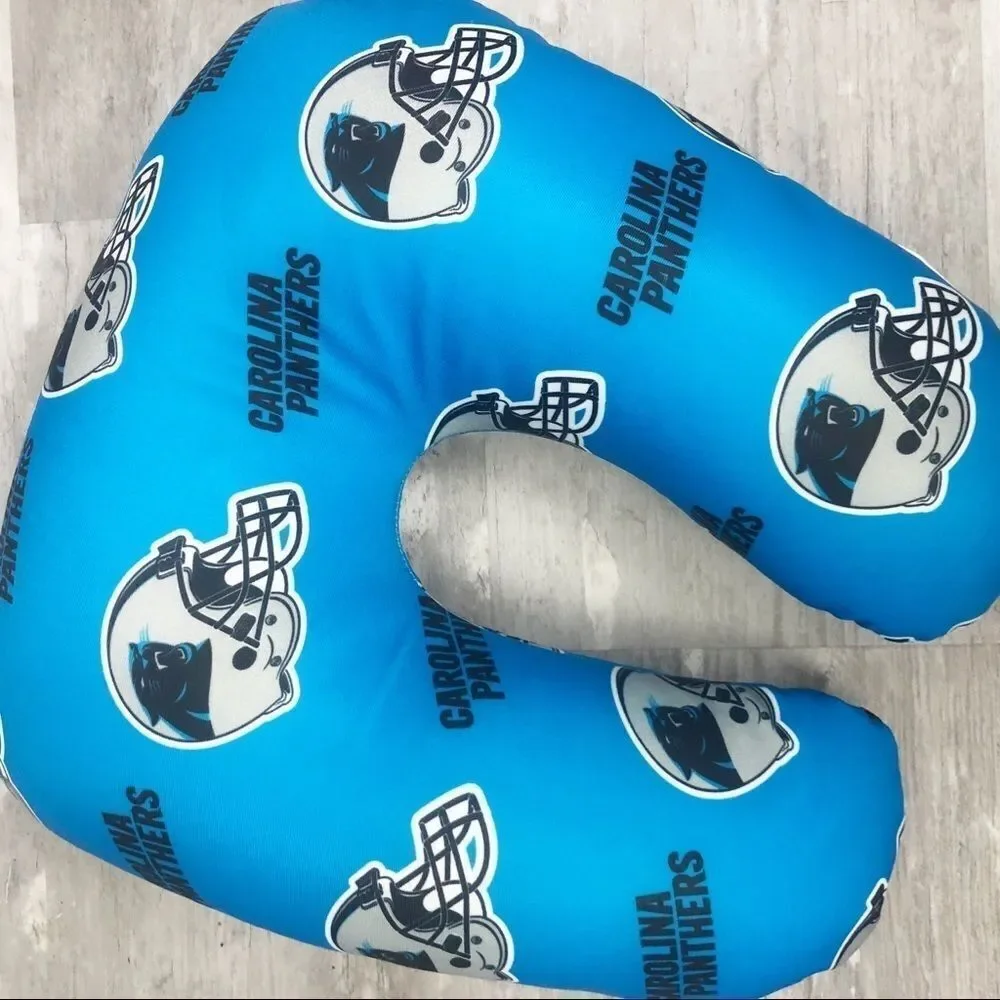 Carolina Panthers NFL Travel Neck Pillow